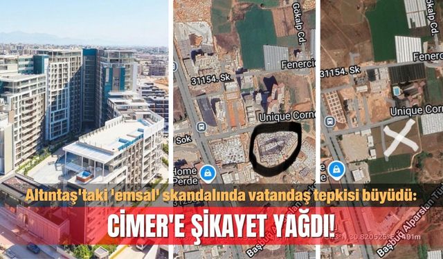 Altıntaş'taki 'emsal' skandalında vatandaş tepkisi büyüdü: CİMER'e şikayet yağdı!