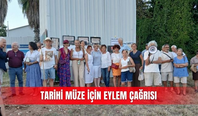 Tarihi müze için eylem çağrısı