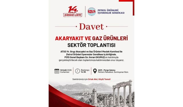 Akaryakıt sektörü 12 Eylül'de Antalya'da buluşuyor