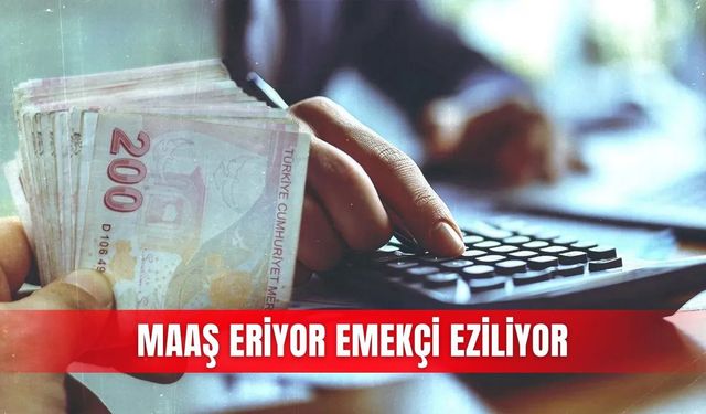 Maaş eriyor emekçi eziliyor