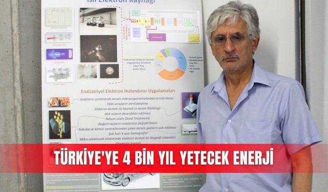 Türkiye'ye 4 bin yıl yetecek enerji