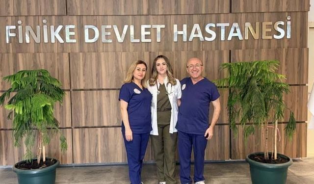 Anne ve babasının görev yaptığı hastaneye doktor olan Eylül: Küçüklüğümden beri kafama koymuştum