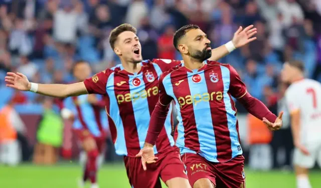 Trabzon'da Muhammed Salah şov... Trabzonspor, son şampiyonu farklı geçti!