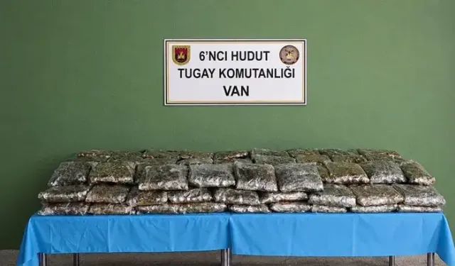 MSB: Van'da 59 kilo uyuşturucu ele geçirdi