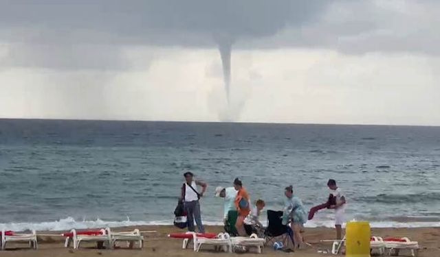 Alanya'da peş peşe 3 hortum!