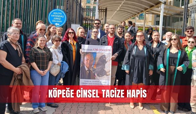 Köpeğe cinsel tacize hapis