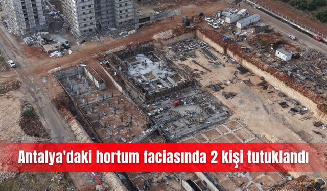 Antalya'daki hortum faciasında 2 kişi tutuklandı