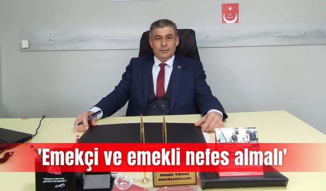 'Emekçi ve emekli nefes almalı'