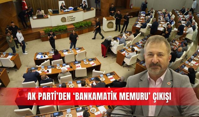 AK Parti’den ‘bankamatik memuru’ çıkışı