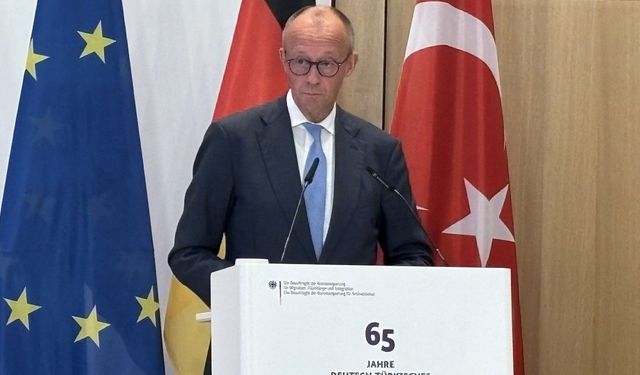 Merz: "Türkler, çalışkanlıklarıyla bugün içinde bulunduğumuz refahın altyapısını oluşturdular"