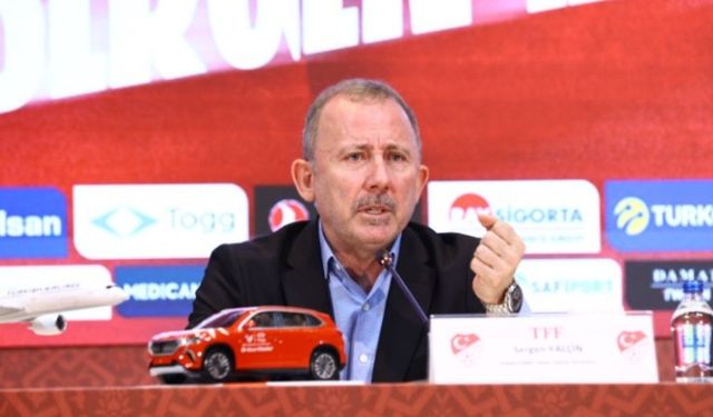 A Milli Futbol Takımı’nda Sergen Yalçın dönemi resmen başladı