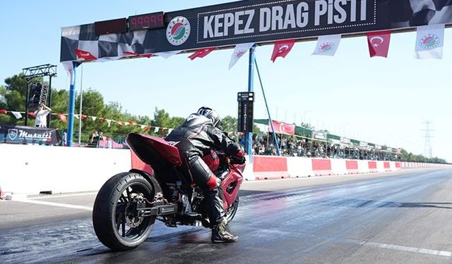Kepez'de MotoDrag heyecanı sürüyor