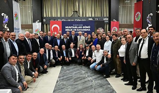 Kepez'de Başkan Kocagöz ve muhtarlar bir araya geldi