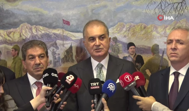 Çelik’ten Özel’e yanıt: Cumhurbaşkanımız kırmızı çizgimizdir