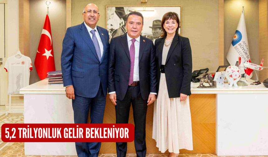 5,2 trilyonluk gelir bekleniyor 