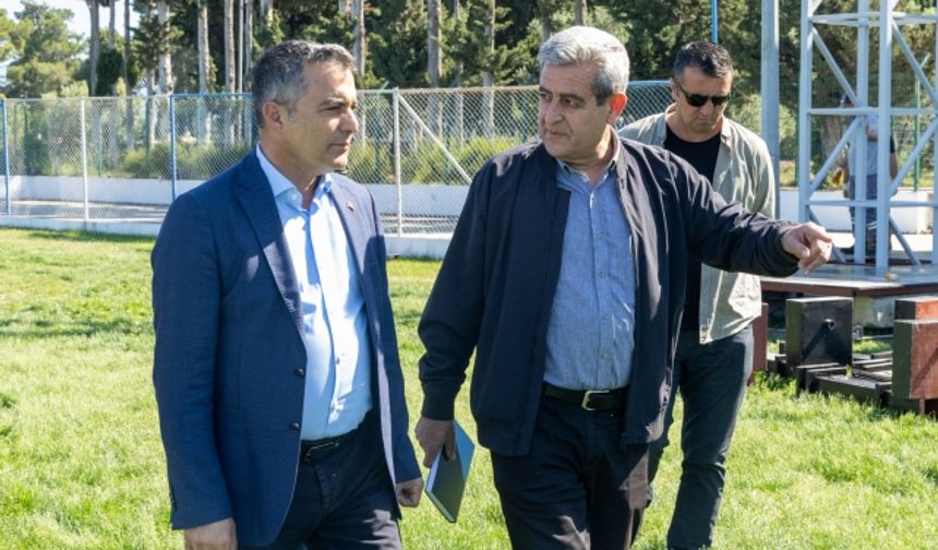 Başkan Kara, güreş hazırlıklarını inceledi