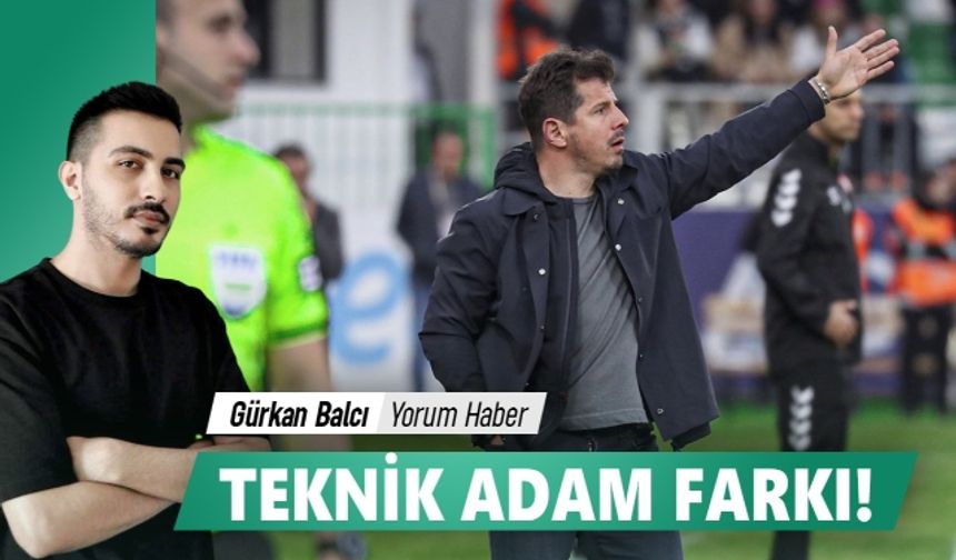 TEKNİK ADAM FARKI!