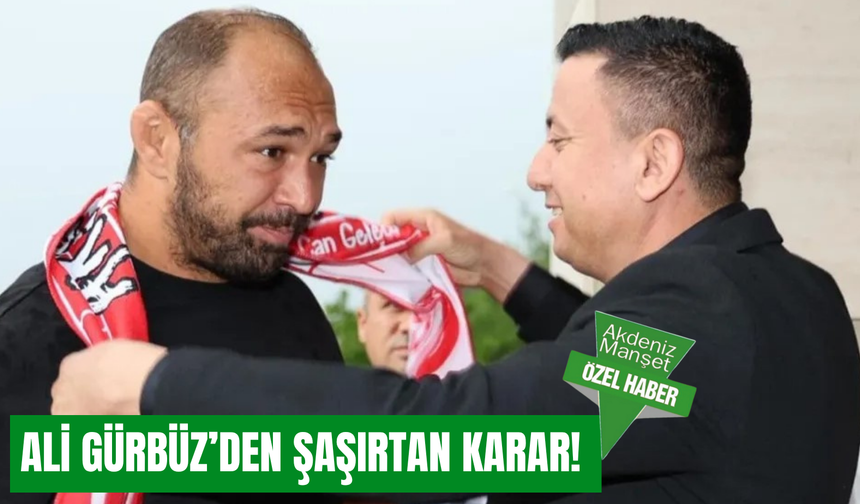 Ali Gürbüz’den şaşırtan karar! Yeni takımı belli oldu