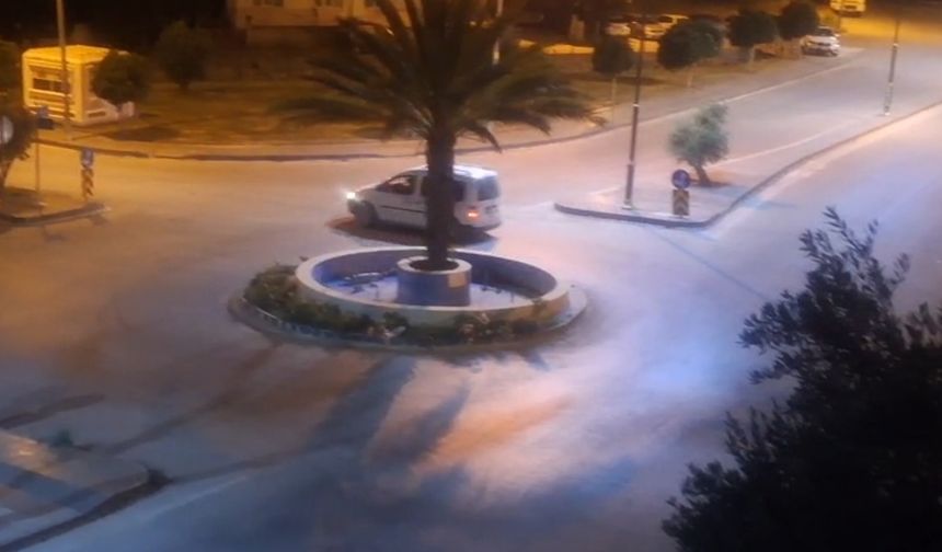 Gece yarısı drift terörü: Mahalle uyuyamadı!
