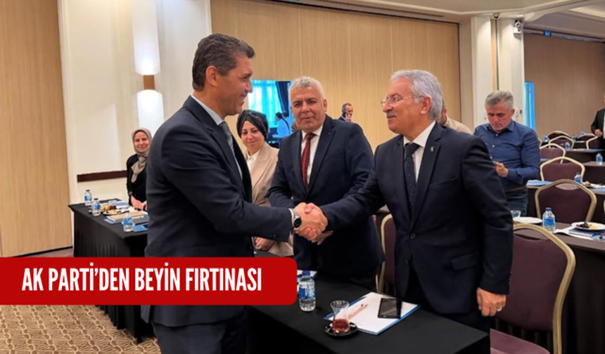 AK Parti’den beyin fırtınası