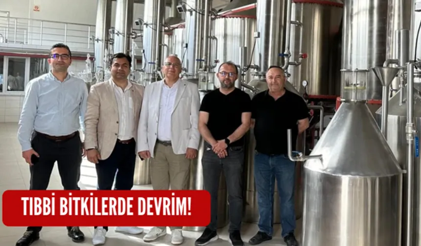 Tıbbi bitkilerde devrim!