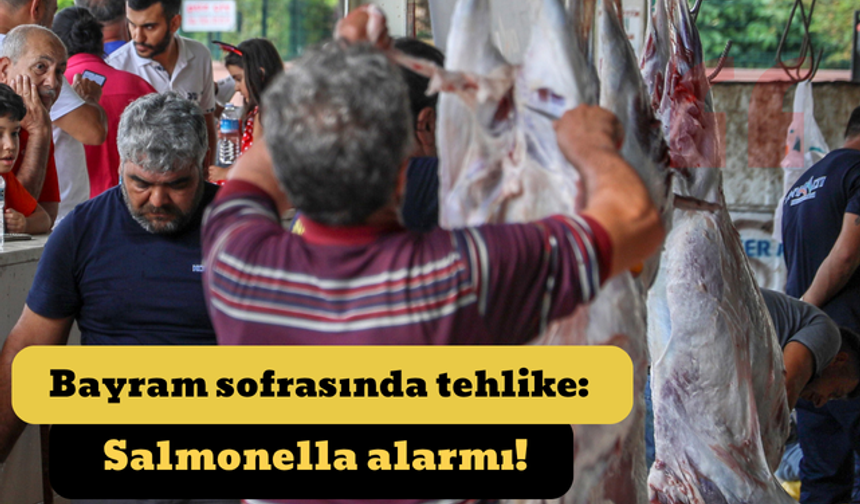 Bayram sofrasında tehlike: Salmonella alarmı!