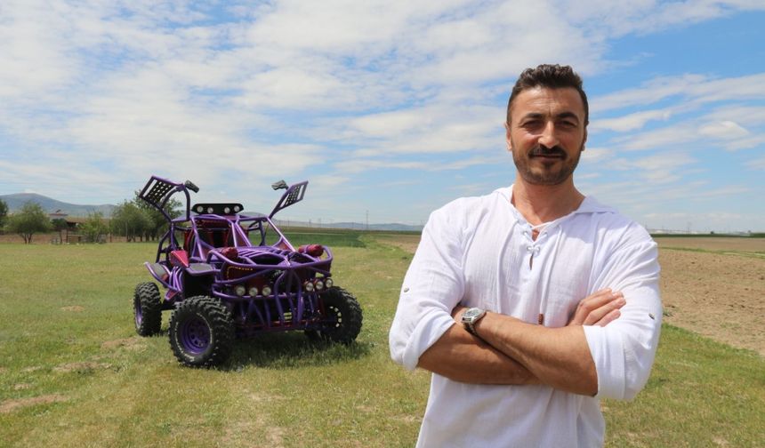 Filmden etkilendi 13 ayda 900 bin TL’ye elleriyle arazi aracını yaptı
