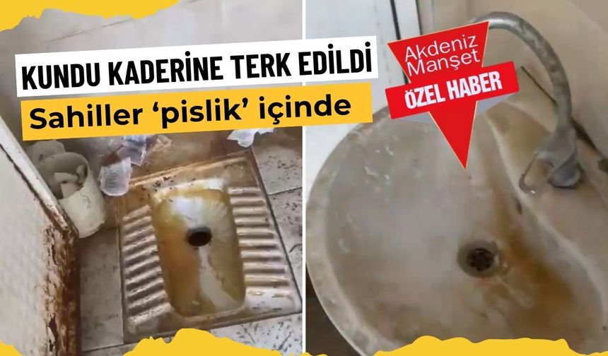 Kundu kaderine terk edildi: Sahiller ‘pislik’ içinde
