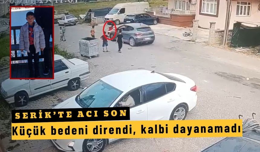 Küçük bedeni direndi, kalbi dayanamadı: Serik’te acı son