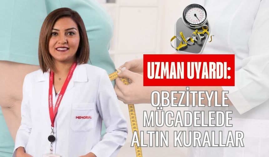 Uzman uyardı: Obeziteyle mücadelede altın kurallar