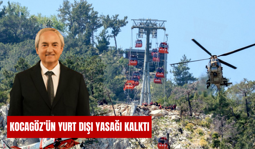 Kocagöz’ün yurt dışı yasağı kalktı
