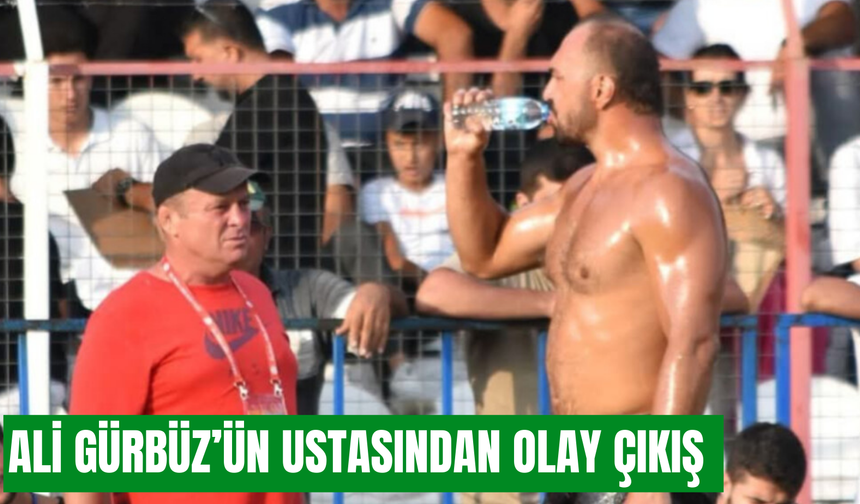 Ali Gürbüz’ün ustasından olay çıkış: Hakeme ağır sözler!