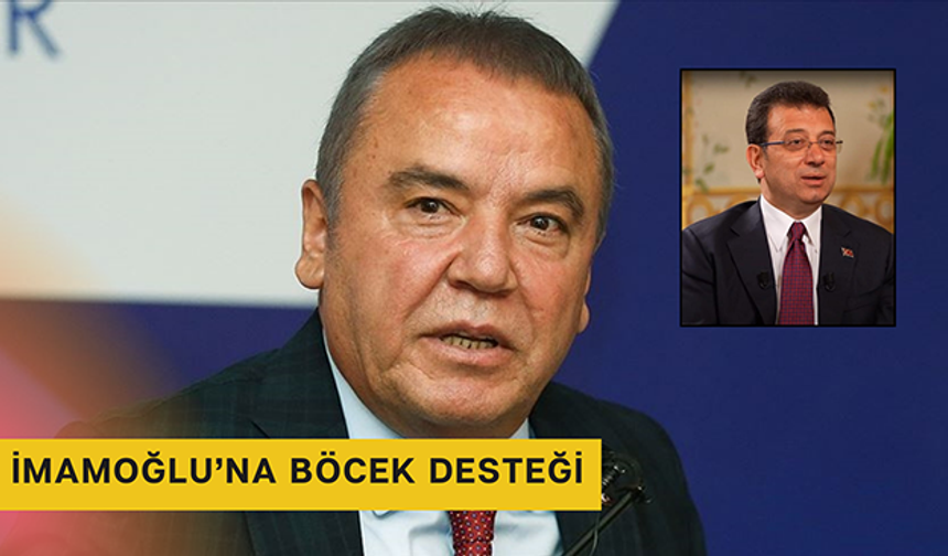 İmamoğlu’na Böcek desteği