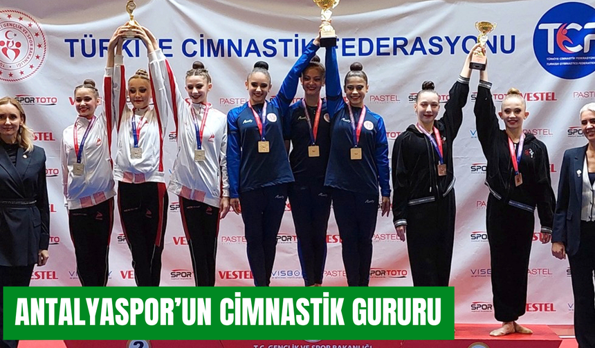 Antalyaspor’un cimnastik gururu