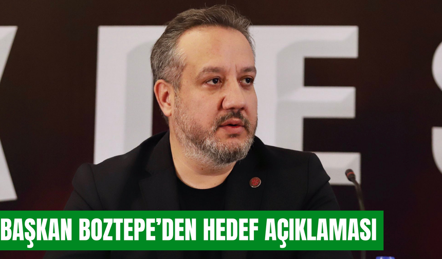 Sinan Boztepe: Yarından itibaren çalışmaya başlıyoruz