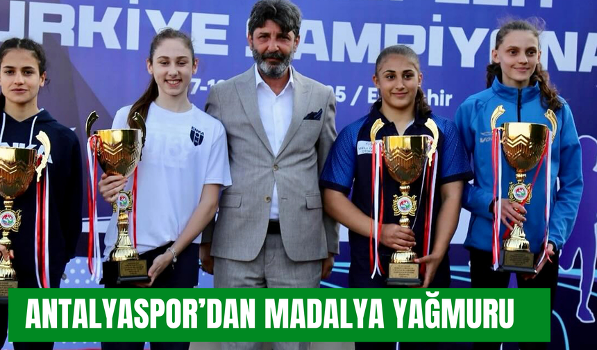 Antalyaspor’dan madalya yağmuru