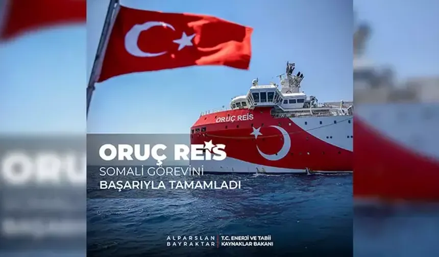 Oruç Reis, ilk kıtalar arası görevini tamamladı
