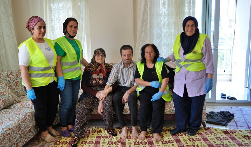Şehit annesini duygulandıran hizmet