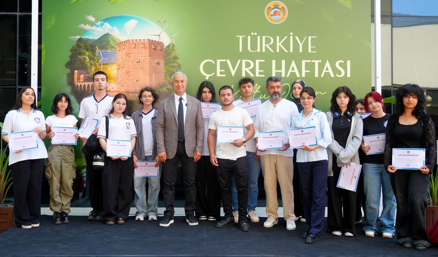 Alanya’da doğaya saygı ödüllendirildi