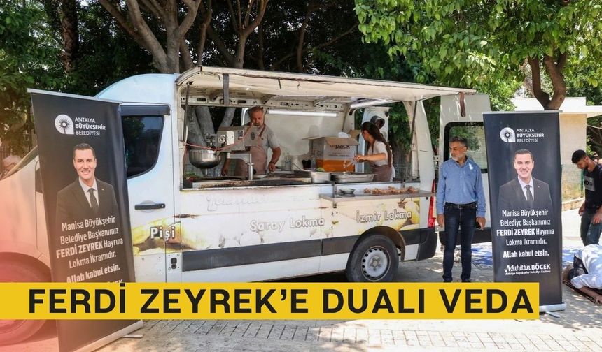 Ferdi Zeyrek’e dualı veda