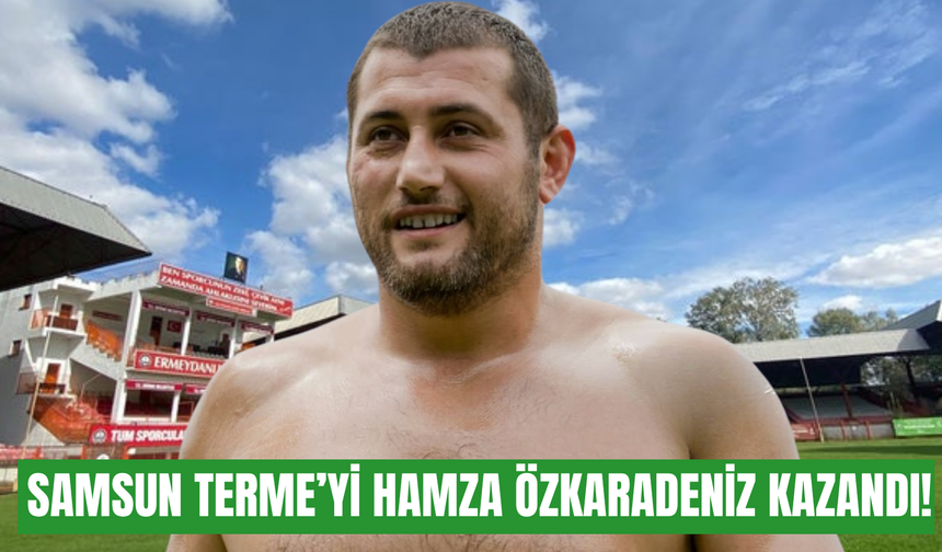Hamza Özkaradeniz’den tarihi zafer! 100. Oğuzlu Güreşleri’nin başpehlivanı oldu
