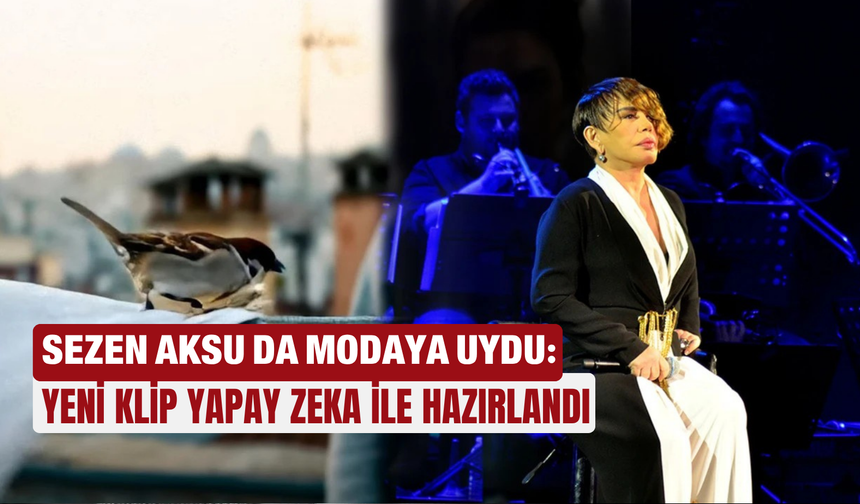 Sezen Aksu da modaya uydu: Yeni klip yapay zeka ile hazırlandı