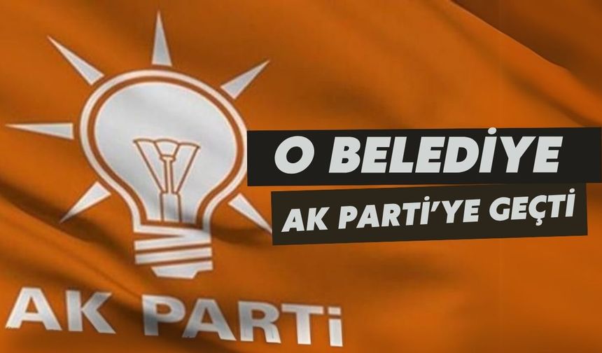 O belediye AK Parti’ye geçti: Gaziosmanpaşa’da başkanvekili seçimi sonuçlandı