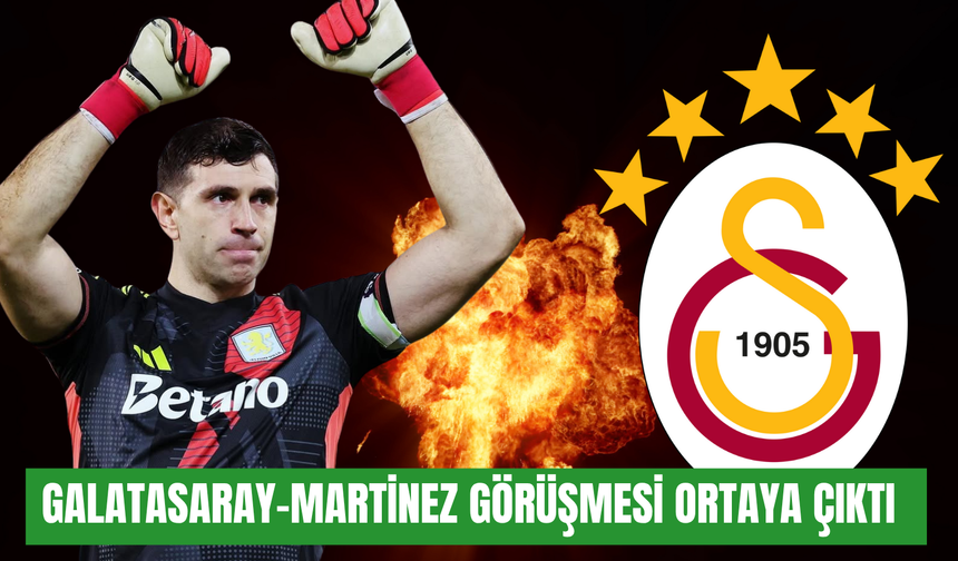 Transferde deprem! Galatasaray-Martinez görüşmesi ortaya çıktı