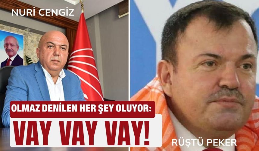 Olmaz denilen her şey oluyor: Vay Vay Vay!