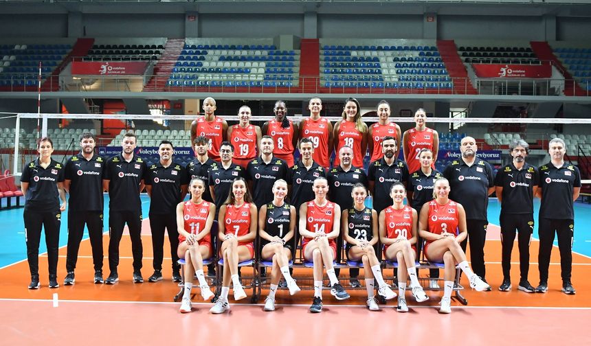 A Milli Kadın Voleybol Takımı kadrosu açıklandı