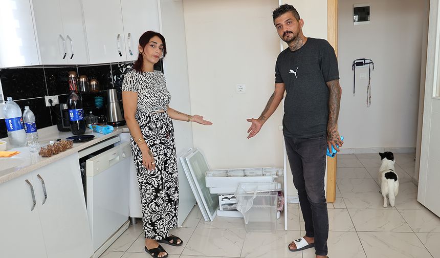 Buzdolabını servise gönderdi, başına gelmeyen kalmadı