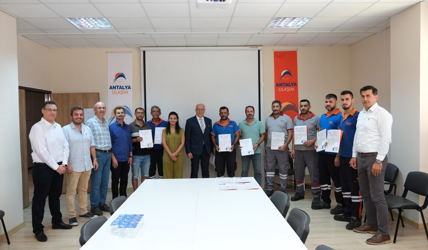 Antalya tramvaylarının bakım-onarımları emin ellerde yapılıyor