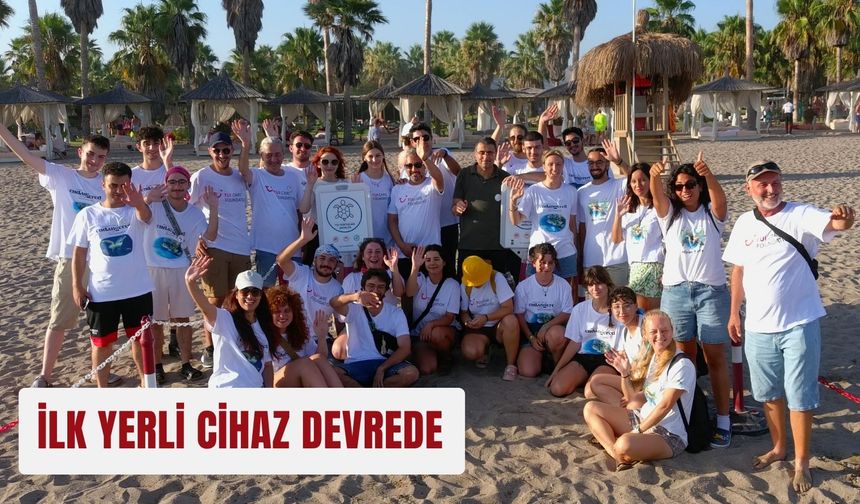 İlk yerli cihaz devrede
