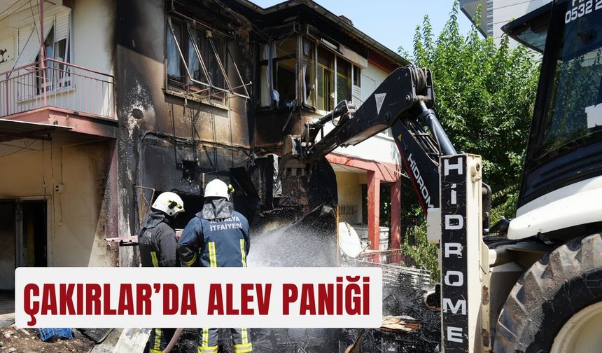 Çakırlar’da alev paniği